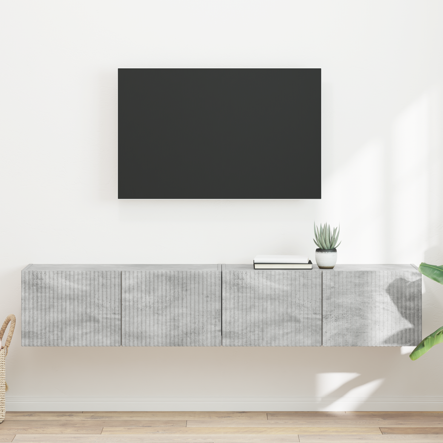 TV Wall Cabinet Wall-mounted 2 pcs Concerte 78.5 x 31 x 29.5 cm