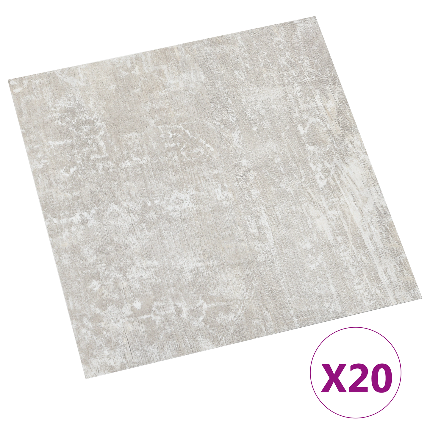 Self-adhesive Flooring Planks 30.5 x 30.5 cm 20 pcs PVC
