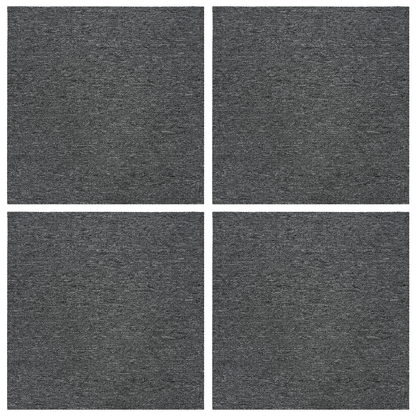 Carpet Tile Medium Grey 50 x 50 cm 4 pcs PP and Bitumen