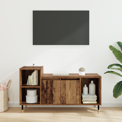 TV Cabinet Old Wood 100 x 35 x 55 cm Engineered Wood