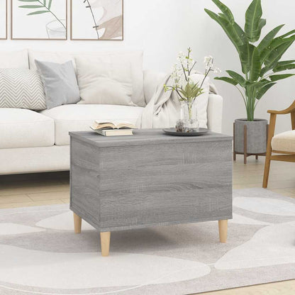 Coffee Table Grey Sonoma 60x44,5x45 cm Engineered Wood