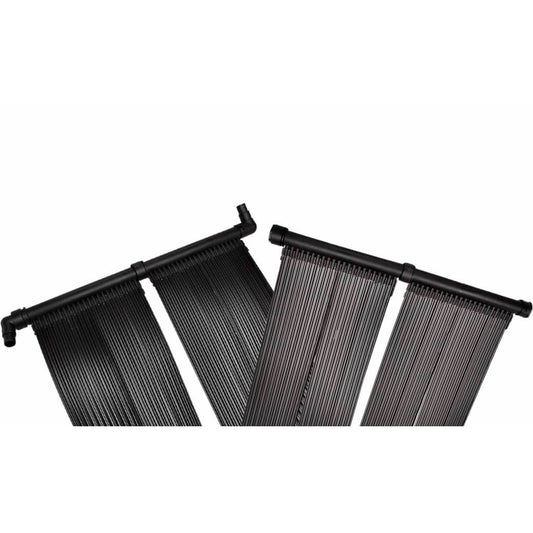 Solar Pool Heater | Black | Polyethylene | 2 panels | Portable