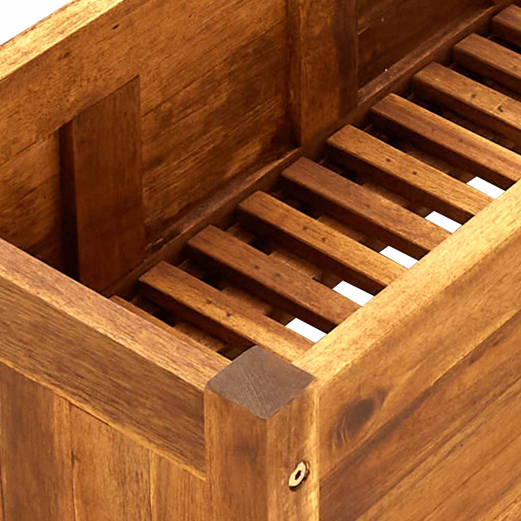 Raised Bed | Brown | Acacia Wood | 150x30x25 cm | Durable