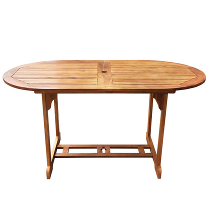 Furniture Set Brown Wood