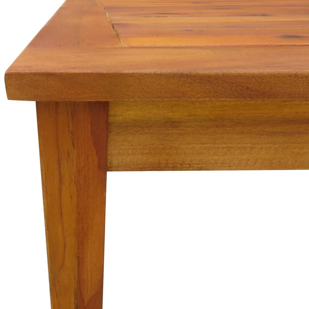 Outdoor Dining Set | Brown | Solid Acacia Wood | Medium | Foldable