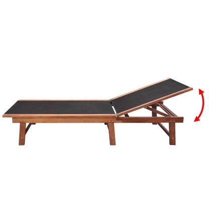 Garden Furniture Set | Brown | Acacia wood | 9 piece set | Foldable