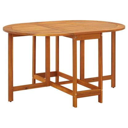 42659 vidaXL Garden Table 130x90x72 cm Solid Acacia Wood