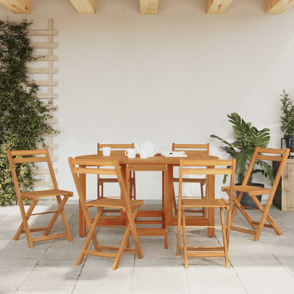 42659 vidaXL Garden Table 130x90x72 cm Solid Acacia Wood