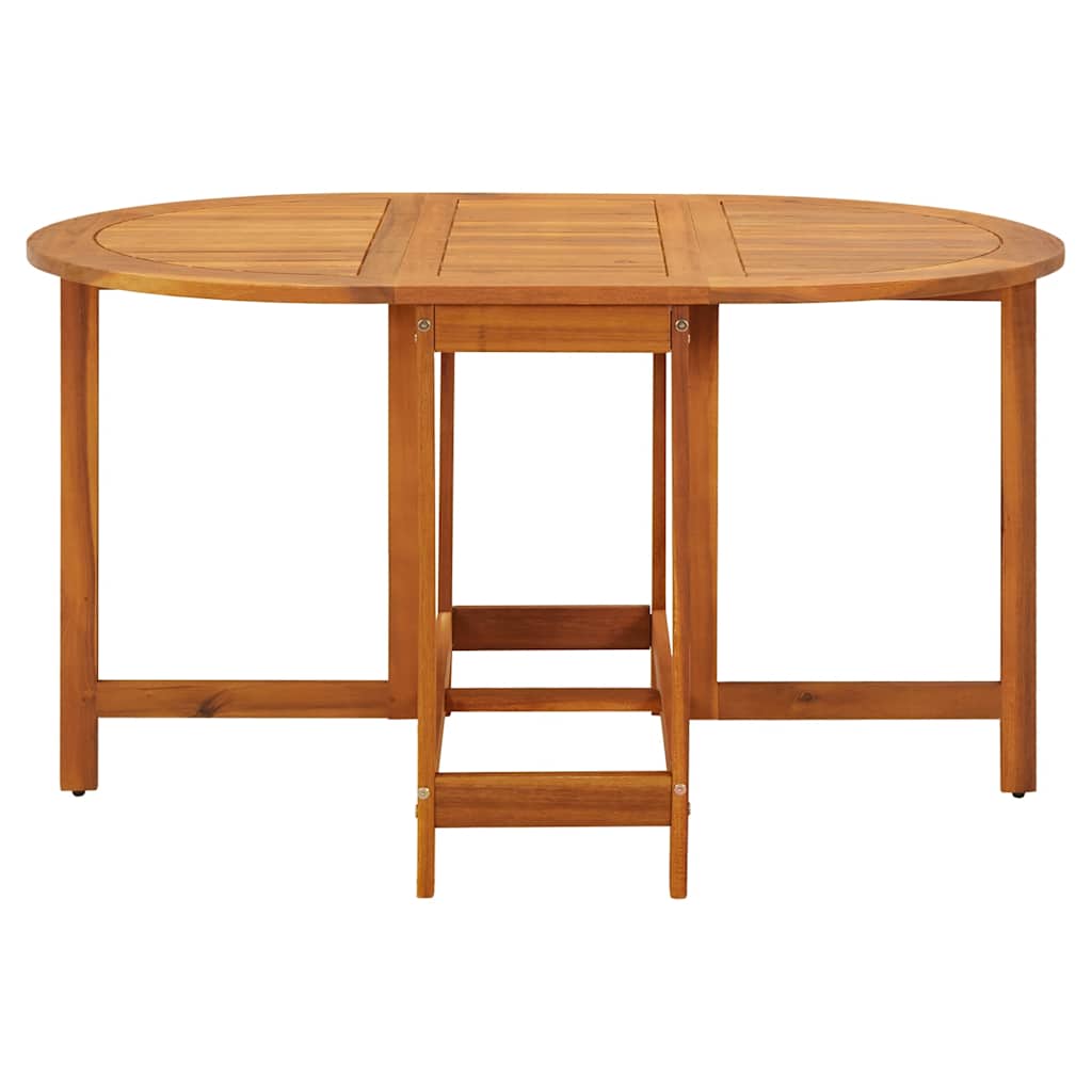 42659 vidaXL Garden Table 130x90x72 cm Solid Acacia Wood