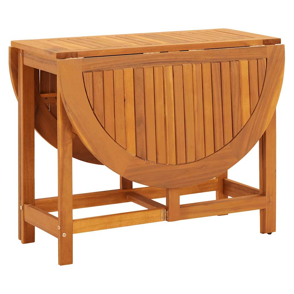 42659 vidaXL Garden Table 130x90x72 cm Solid Acacia Wood