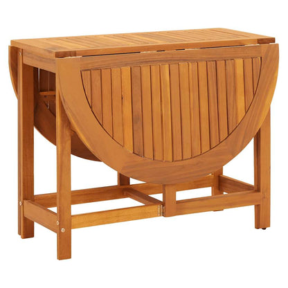 42659 vidaXL Garden Table 130x90x72 cm Solid Acacia Wood
