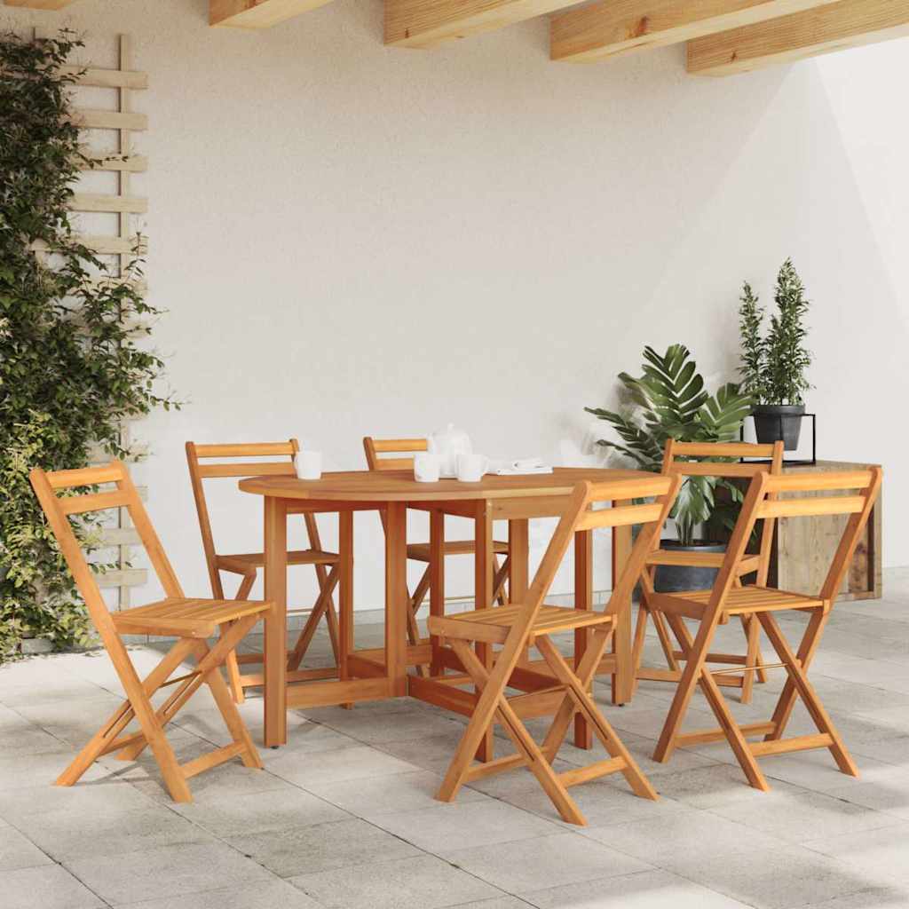 42659 vidaXL Garden Table 130x90x72 cm Solid Acacia Wood