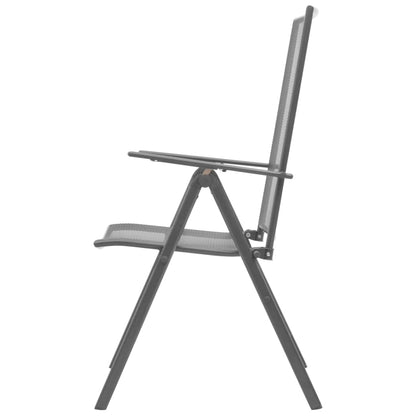 Reclining Chair | Set of 2 | Anthracite | E-coated, powder-coated steel