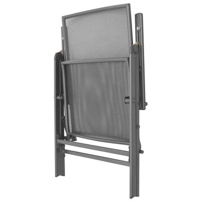 Reclining Chair | Set of 2 | Anthracite | E-coated, powder-coated steel
