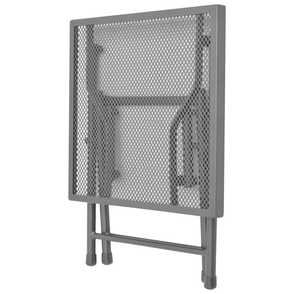 Sunlounger | Anthracite | E-coated, powder-coated steel | Large