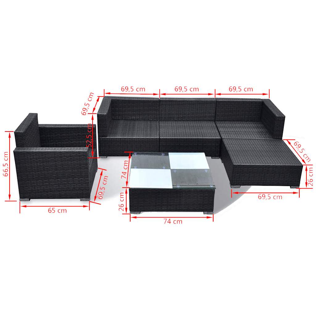 Patio Furniture | Black, Cream White