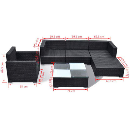 Patio Furniture | Black, Cream White