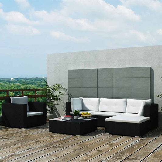 Patio Furniture | Black, Cream White