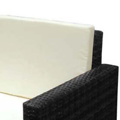 Patio Furniture | Black | PE Rattan, Powder-Coated Steel, 100% Polyester