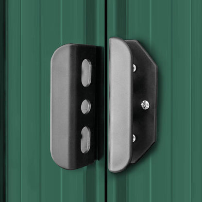 Garden Shed Green Metal