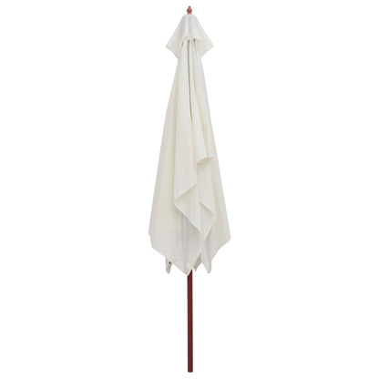Garden Parasol | Cream White | Polyester | 200x300 cm