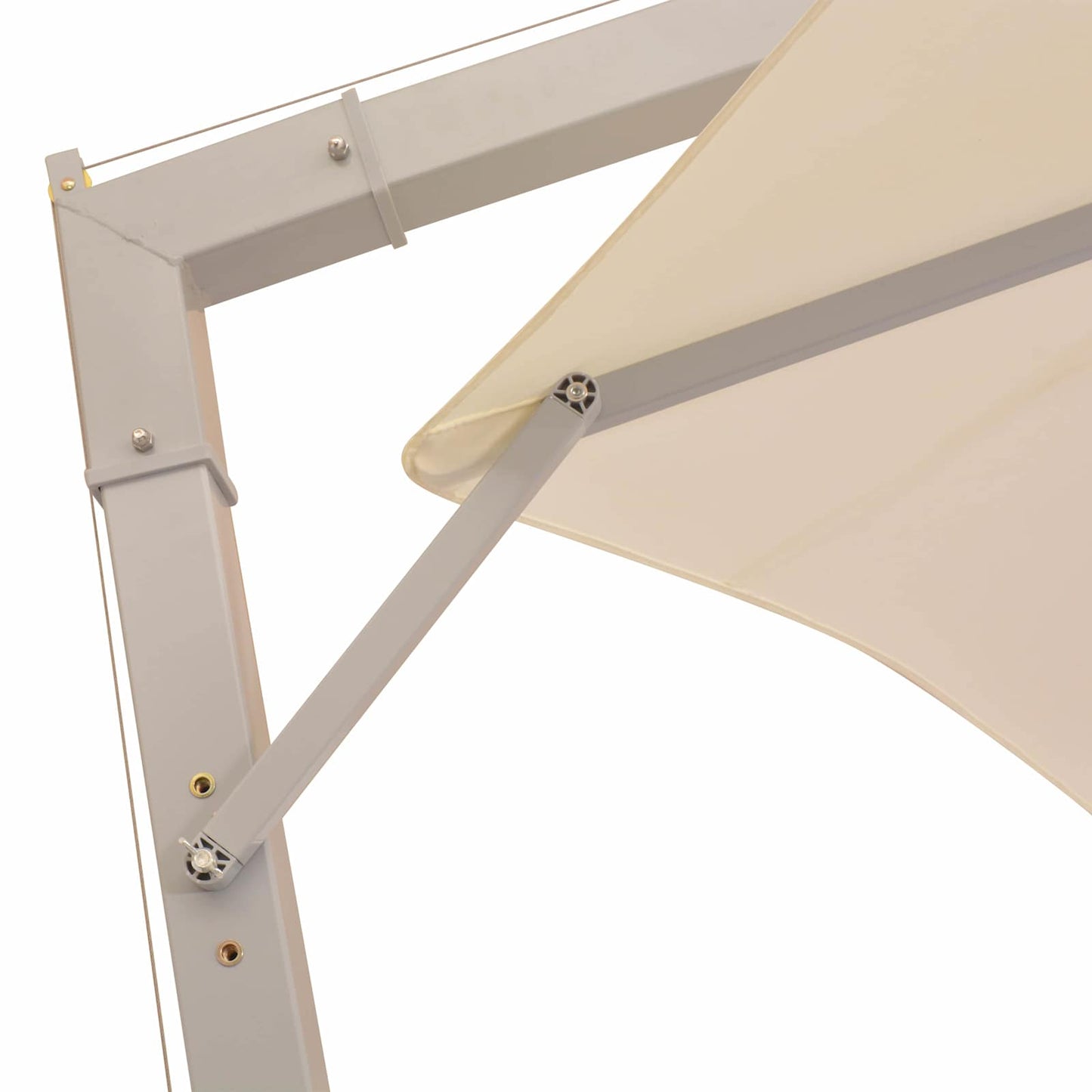 Outdoor Umbrellas Beige Polyester