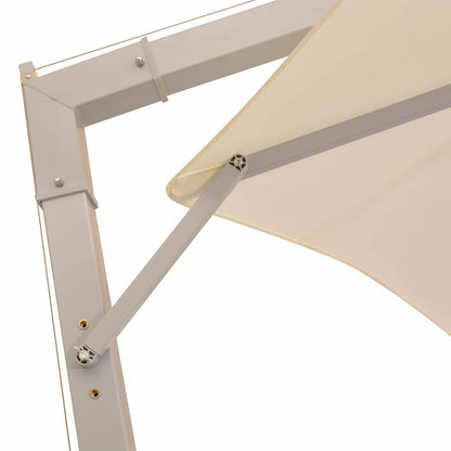 Outdoor Umbrellas Beige Polyester