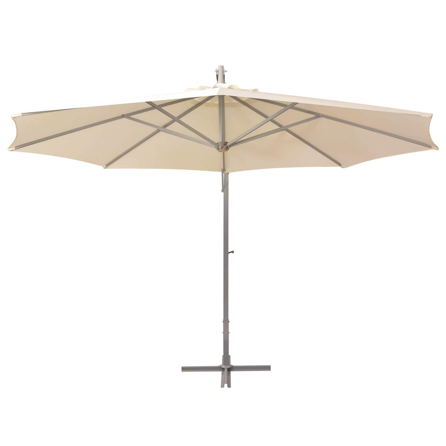 Outdoor Umbrellas Beige Polyester