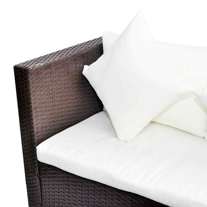 Patio Furniture | Brown | PE rattan | Medium | Removable Covers