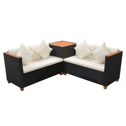 Patio Furniture | Black and Cream