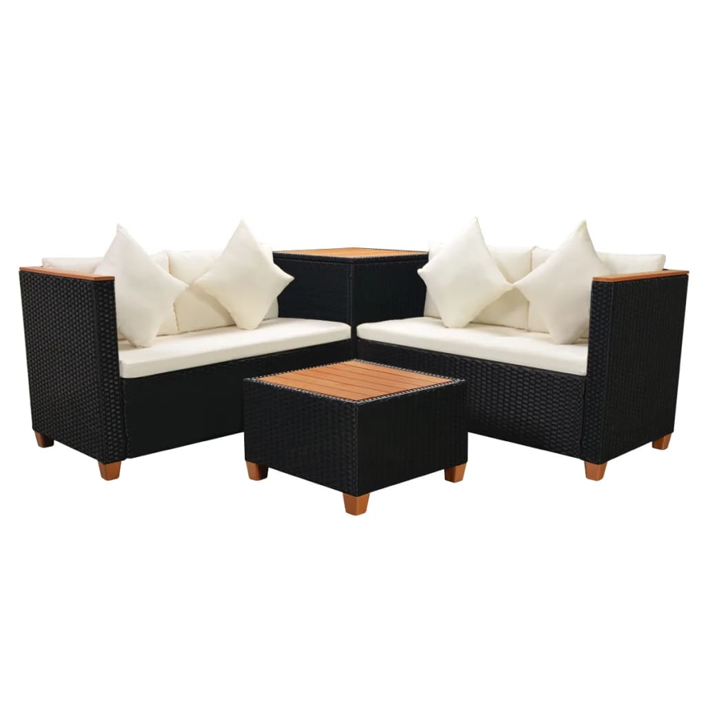 Patio Furniture | Black and Cream