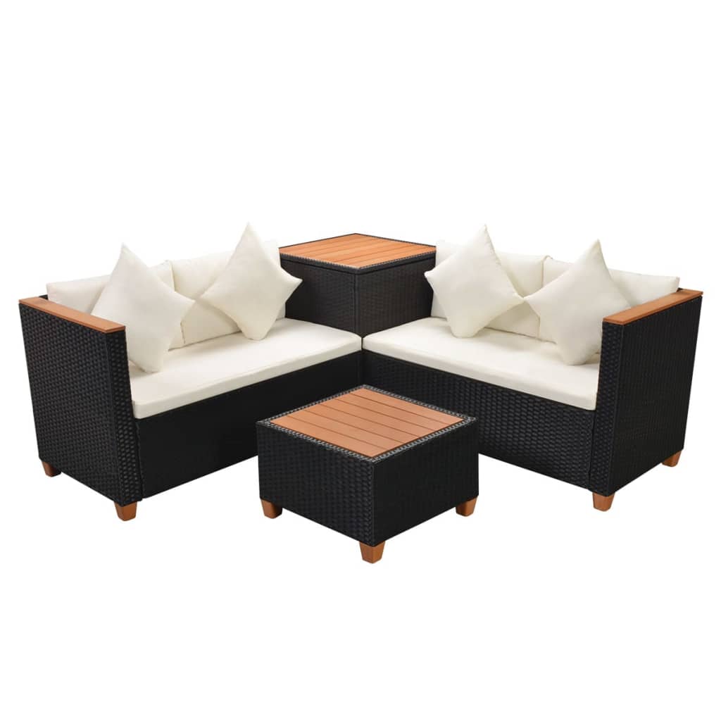 Patio Furniture | Black and Cream