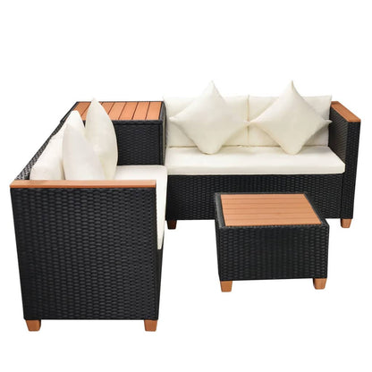 Patio Furniture | Black and Cream