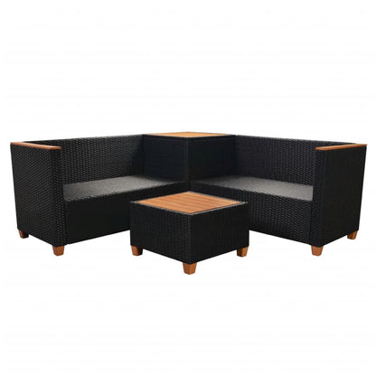 Patio Furniture | Black and Cream