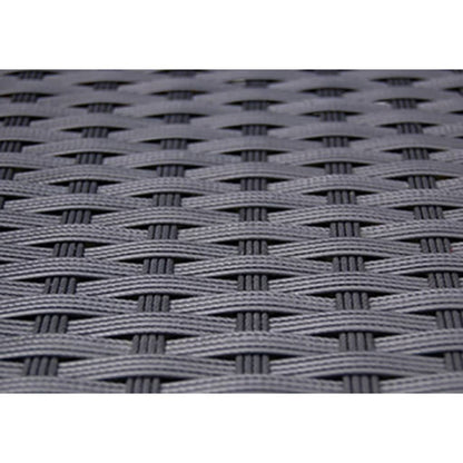 Patio Furniture | Black | Poly Rattan, Steel, Glass | Medium