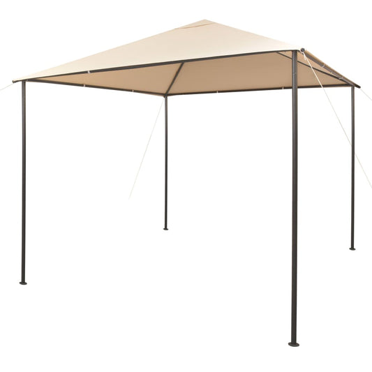 Gazebo | Beige | Steel | 3x3 meters | UV-resistant materials | Gazebo