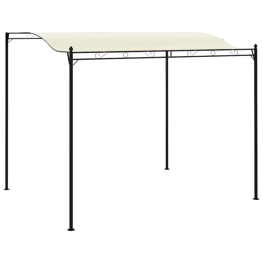 Gazebo | Set of 2 | Cream White and Black | Polyester | Large | Durable