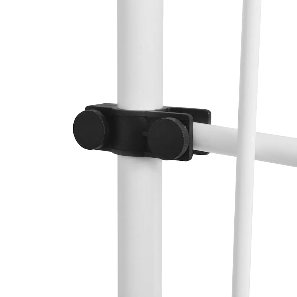 Manual Retractable Awning 250 cm Orange and White Stripes