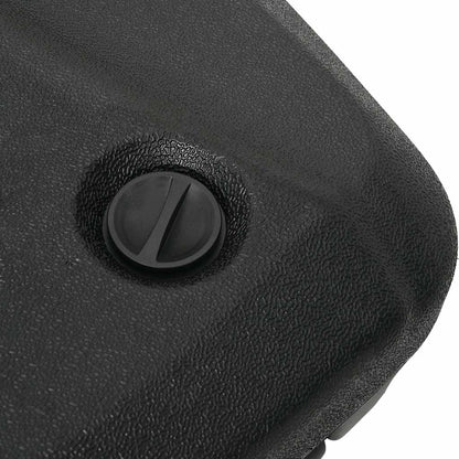 Outdoor Umbrella Stand Sand/Water Filled Black 60 L