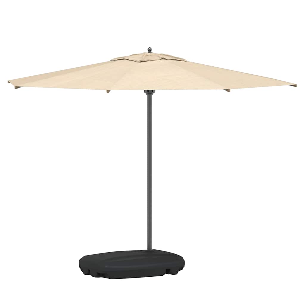 Outdoor Umbrella Stand Sand/Water Filled Black 60 L