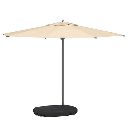Outdoor Umbrella Stand Sand/Water Filled Black 60 L