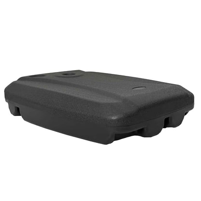 Outdoor Umbrella Stand Sand/Water Filled Black 60 L