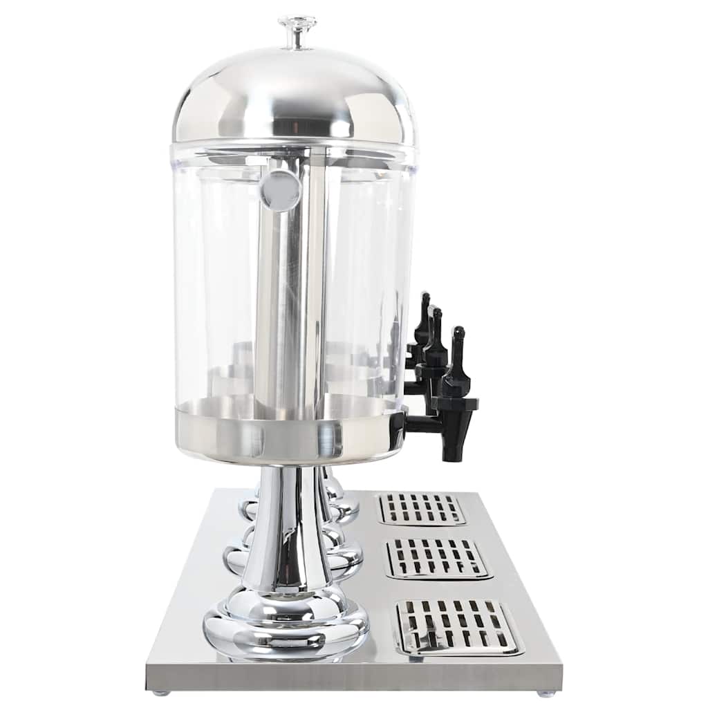 Triple Juice Dispenser Stainless Steel 3 x 8 L