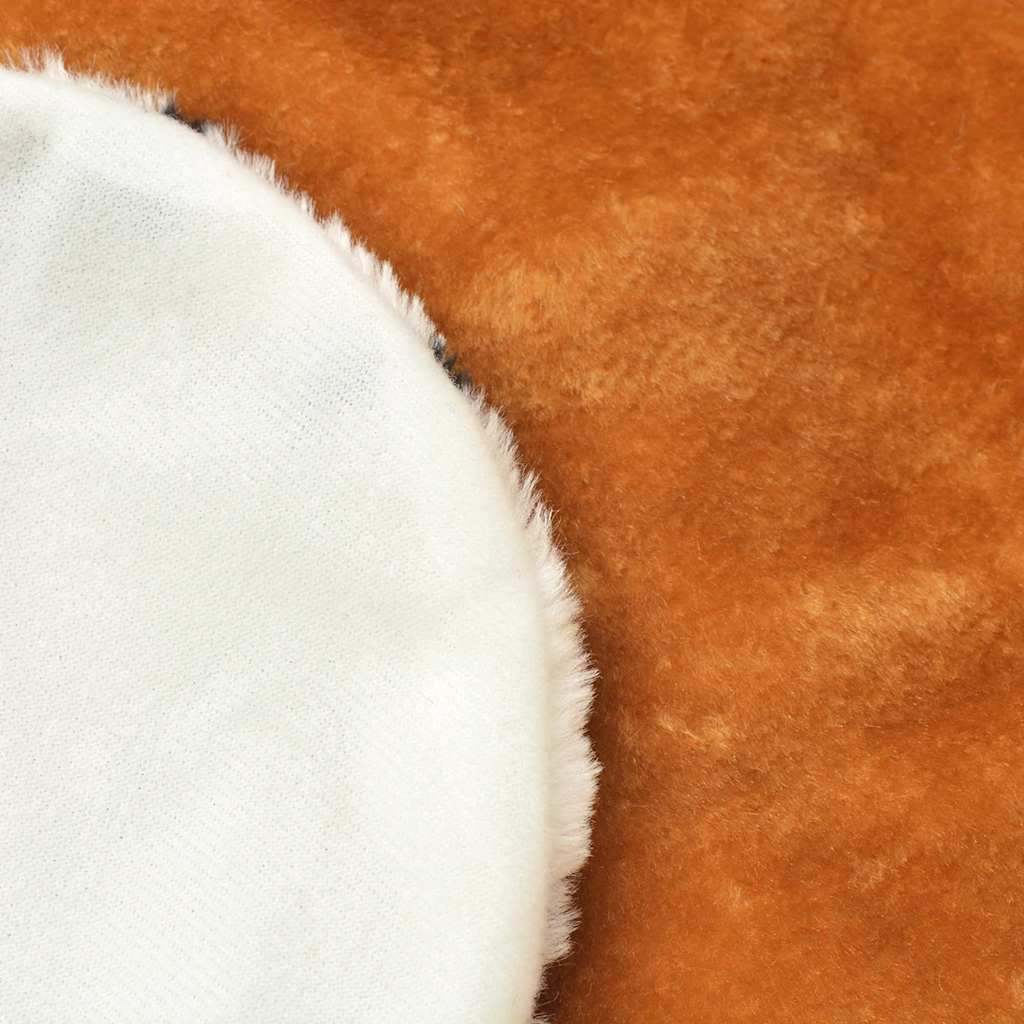 Carpet | Brown | Polyester | 205 cm | Decorative Inlays