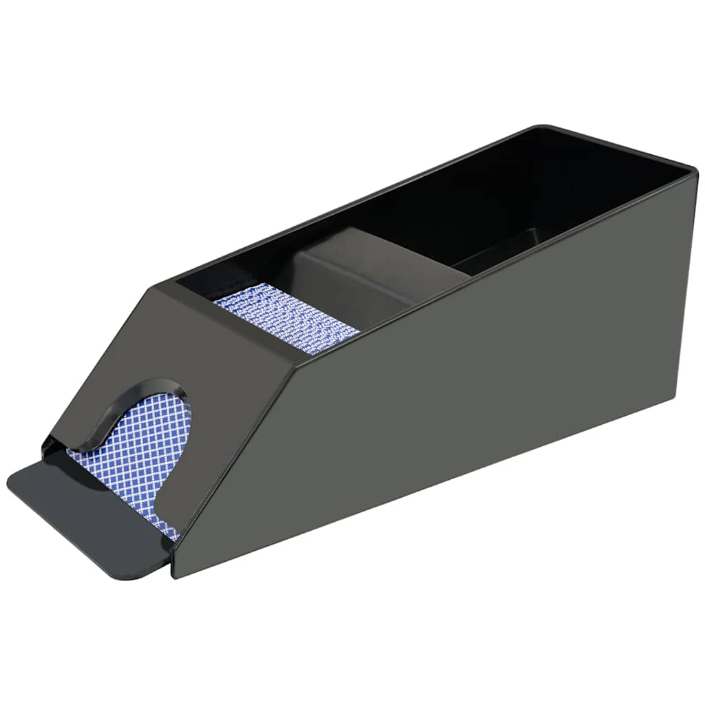 80186 vidaXL Combine Poker/Blackjack Set with 600 Laser Chips Aluminium
