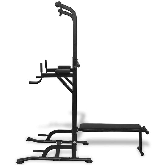 91191 vidaXL Power Tower with Sit-up Bench