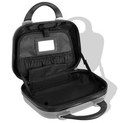 Four Piece Hardcase Trolley Set Silver