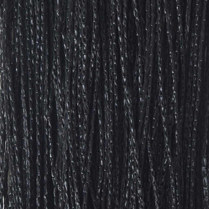String Curtains 2 pcs 100x250 cm Black
