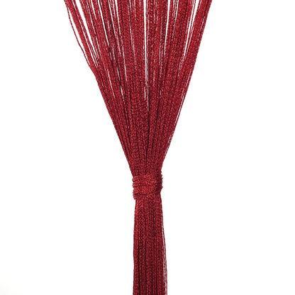 String Curtains 2 pcs 140x250 cm Burgundy