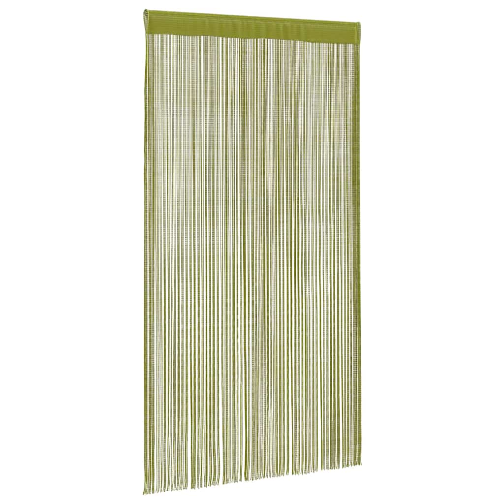 String Curtains 2 pcs 140x250 cm Green